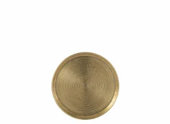 J line Serveerschalen|Schaal Ringen Ø45cm - roestvrij staal - goud