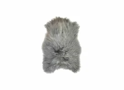 Mars & More Herfstdecoratie|Kindertapijten|Schapenvacht Ijsland 60x110cm grijs
