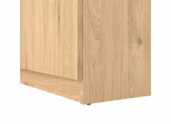 Schoenenkast Naia 80x40x192cm - decor - jackson hickory bruin- Schoenenkasten