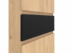 Schoenenkast Naia 80x40x192cm - decor - jackson hickory bruin- Schoenenkasten