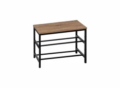 Schoenenrekken|Schoenenrekken|Schoenenrek Aliaj 63x30x45cm - decor - zwart