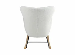Schommelstoel Hakka  - stof - beige- Fauteuils