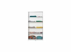 Schuifdeurkast|Schuifdeurkast|Schuifdeurkast Auckland 94cm - melamine - wit