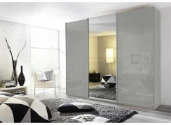 Schuifdeurkast 270cm - decor - grijs- Schuifdeurkast|Schuifdeurkast