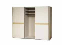 Schuifdeurkast|Schuifdeurkast|Schuifdeurkast 270cm - decor - champagne