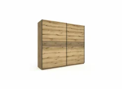 Schuifdeurkast|Schuifdeurkast|Schuifdeurkast Kato 250cm - melamine - etna eik