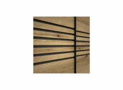 Schuifdeurkast Kato 200cm - melamine - etna eik- Schuifdeurkast|Schuifdeurkast