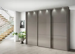 Schuifdeurkast|Schuifdeurkast|Schuifdeurkast Phoenix 200cm - decor - havana