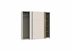 Schuifdeurkast Waikato 220cm - decor - mauvella eik & zand- Schuifdeurkast|Schuifdeurkast