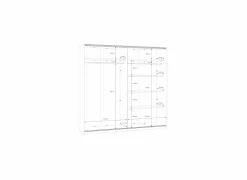 Schuifdeurkast Waikato 220cm - decor - mauvella eik & zand- Schuifdeurkast|Schuifdeurkast