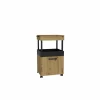 Barkasten|Barkasten|Serveerwagen 50cm - decor - artisanale eik