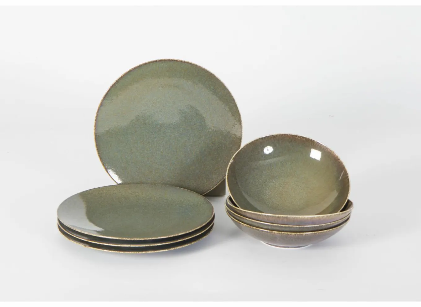 Salt & Pepper Serviessets|Serviesset Cirro 8-delig