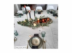 Cosy & Trendy Serviessets|Serviesset Oona 8-delig - keramiek - zand & groen