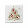 Serviette Beautiful Christmas Tree 25x25cm - 20 stuks- Servetten|Servetten
