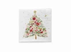 Serviette Beautiful Christmas Tree 25x25cm - 20 stuks- Servetten|Servetten