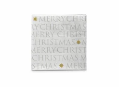 Serviette Christmas Letters 25x25cm - 20 stuks- Servetten|Servetten