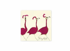 Serviette Friday Night 33x33cm roze 20 stuks- Servetten|Servetten