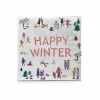 Serviette Happy Winter 25x25cm - 20 stuks- Servetten|Servetten
