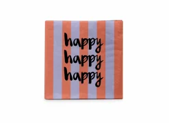 Servetten|Servetten|Serviette Happy 33x33cm - 20 stuks