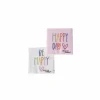 Serviette Happy 17x17cm multicolor 20 stuks- Servetten|Servetten