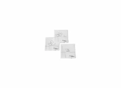 Servetten|Servetten|Serviette Herla 17x17cm wit 20 stuks