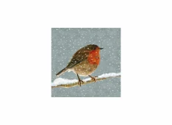 Servetten|Servetten|Serviette Snow is falling 25x25cm - papier - multicolor 20 stuks