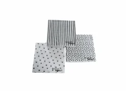 Servetten|Servetten|Serviette Sunny 17x17cm wit 20 stuks