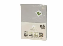 Serviette Teflon 50x50cm - stof - zilver- Servetten|Servetten