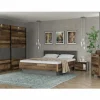 Complete Slaapkamers|Slaapkamer Clif met bed 180x200cm - kleerkast 270cm - commode 107cm en 2 nachtkastjes