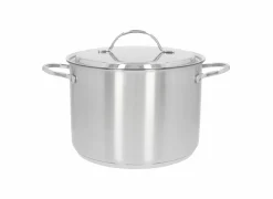 Demeyere Kookpotten|Soeppot met deksel Resto 3 Ø24cm 7L - roestvrij staal -