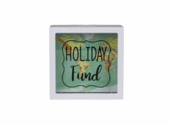 Kinderdecoratie|Decoratieve Accessoires|Spaarpot Holiday Fund 14,8x14cm