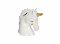 Spaarpot Unicorn H15,5cm- Kinderdecoratie
