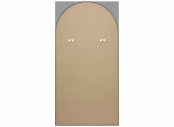 Spiegel Alice 177x91cm - metaal & spiegelglas - zwart- Spiegels|Spiegels