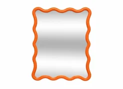 Spiegels|Spiegels|Spiegel Judy 38x30cm - glas & kunststof - oranje