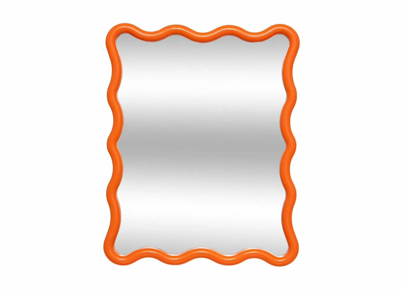 Spiegels|Spiegels|Spiegel Judy 38x30cm - glas & kunststof - oranje