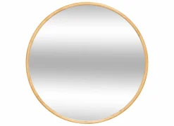 Spiegel Kim Ø75cm - decor/glas - naturel- Spiegels|Spiegels