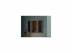 Spiegel Pauline 110x65cm - decor & glas - zwart- Spiegels|Spiegels