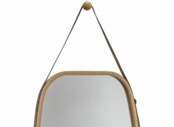 Spiegel 45x77cm - bamboe & glas - naturel- Spiegels|Spiegels