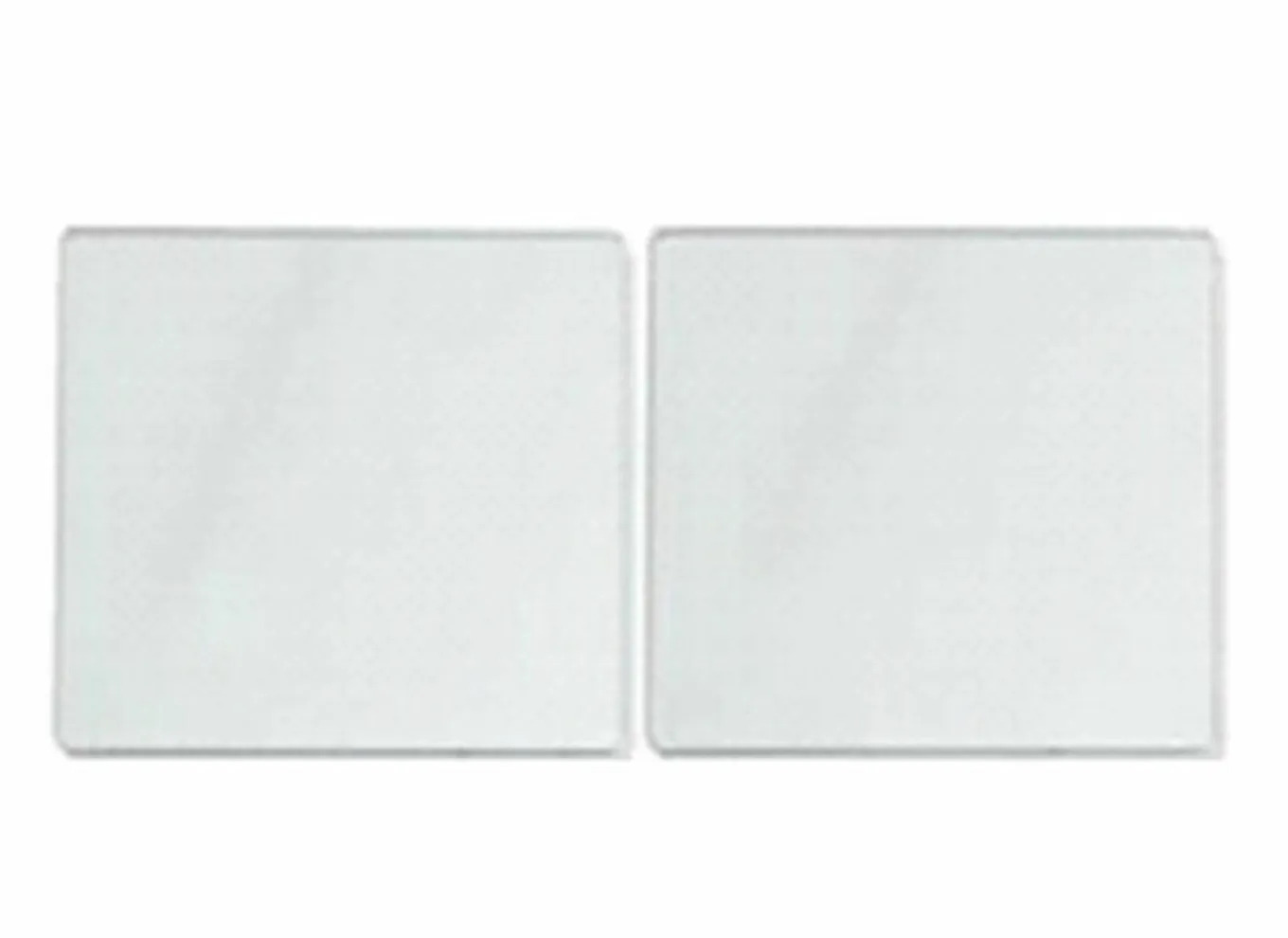 Spiegels|Badkamerspiegels|Spiegel zelfklevend 40x40cm set van 2