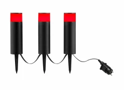 Brilliant Grondspots|Grondspots|Spotspies Dody outdoor 3x 8,5W zwart