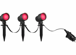 Brilliant Spotspies Kamara outdoor 3x8,5W zwart- Grondspots|Grondspots