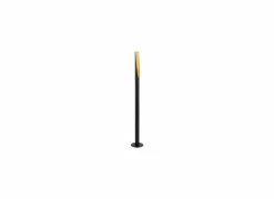 Andere Vloerlampen|Staande lamp Barbotto LED H137cm GU10 - staal - zwart & goud