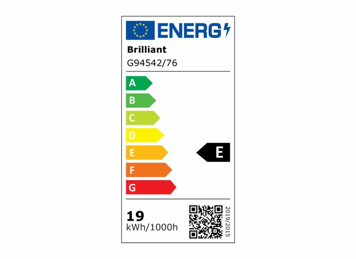 Brilliant Staande lamp Chaumont LED H120cm - hout massief - bruin- Andere Vloerlampen