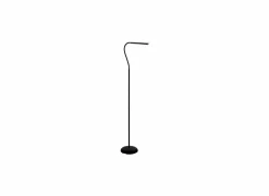 Staande lamp Laroa LED H130cm - kunststof - zwart- Andere Vloerlampen|Leeslampen