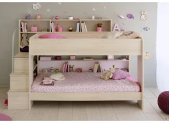 Stapelbed Bibop 90x200cm - decor - acacia- Stapelbedden|Stapelbedden