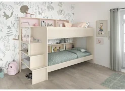 Stapelbed Bibop 90x200cm - decor - acacia- Stapelbedden|Stapelbedden