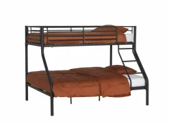 Stapelbedden|Stapelbedden|Stapelbed Them 140x200cm - metaal - zwart