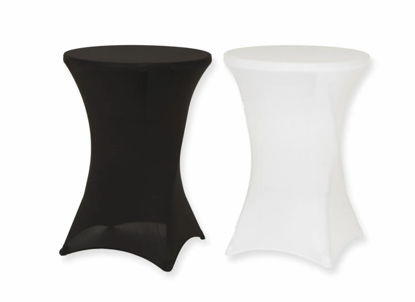 Statafelhoes Spandex Ø80cm - stof - zwart- Bescherming|Tafellakens