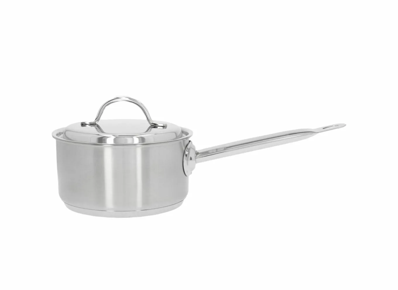 Demeyere Steelpannen|Steelpan met deksel Resto 3 Ø16cm 1,5L - roestvrij staal
