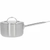 Demeyere Steelpan met deksel Resto 3 Ø18cm 2L - roestvrij staal- Steelpannen